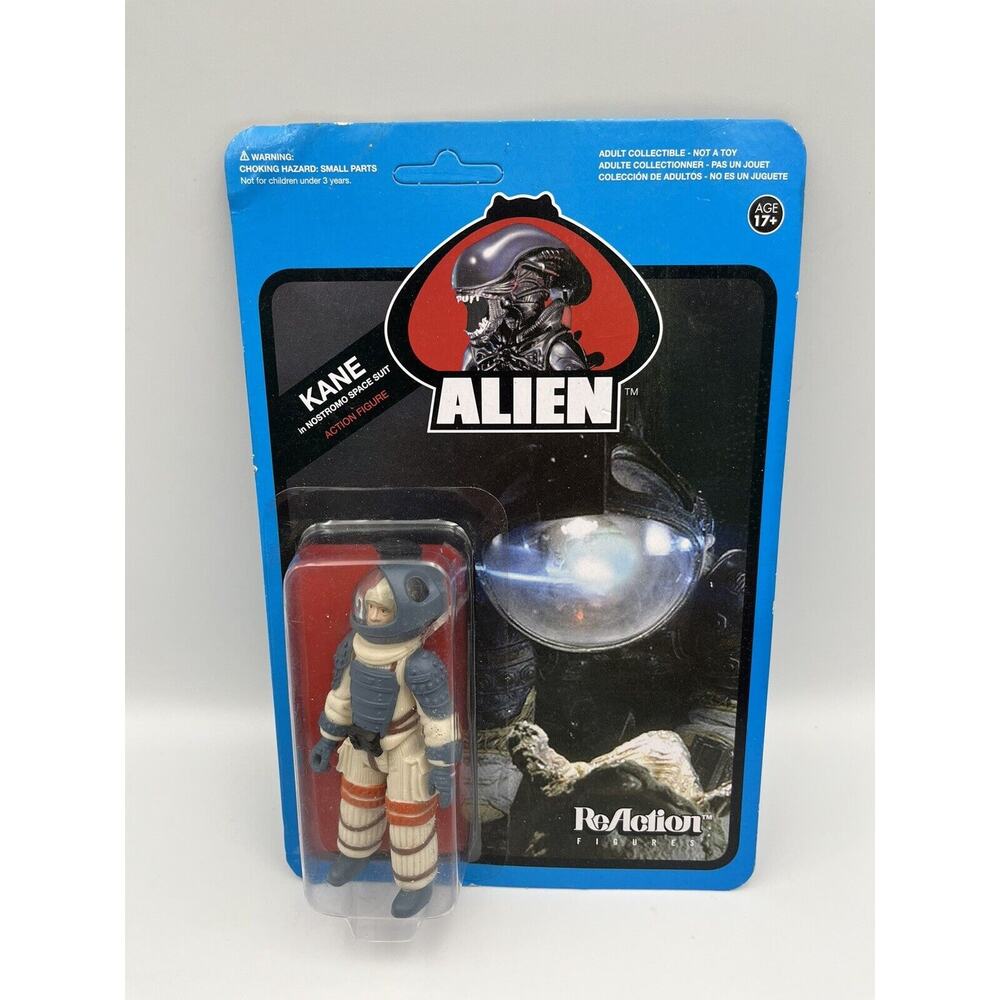 Super7 Alien Reaction Kane In Spacesuit AFA 9.25 Blue Card